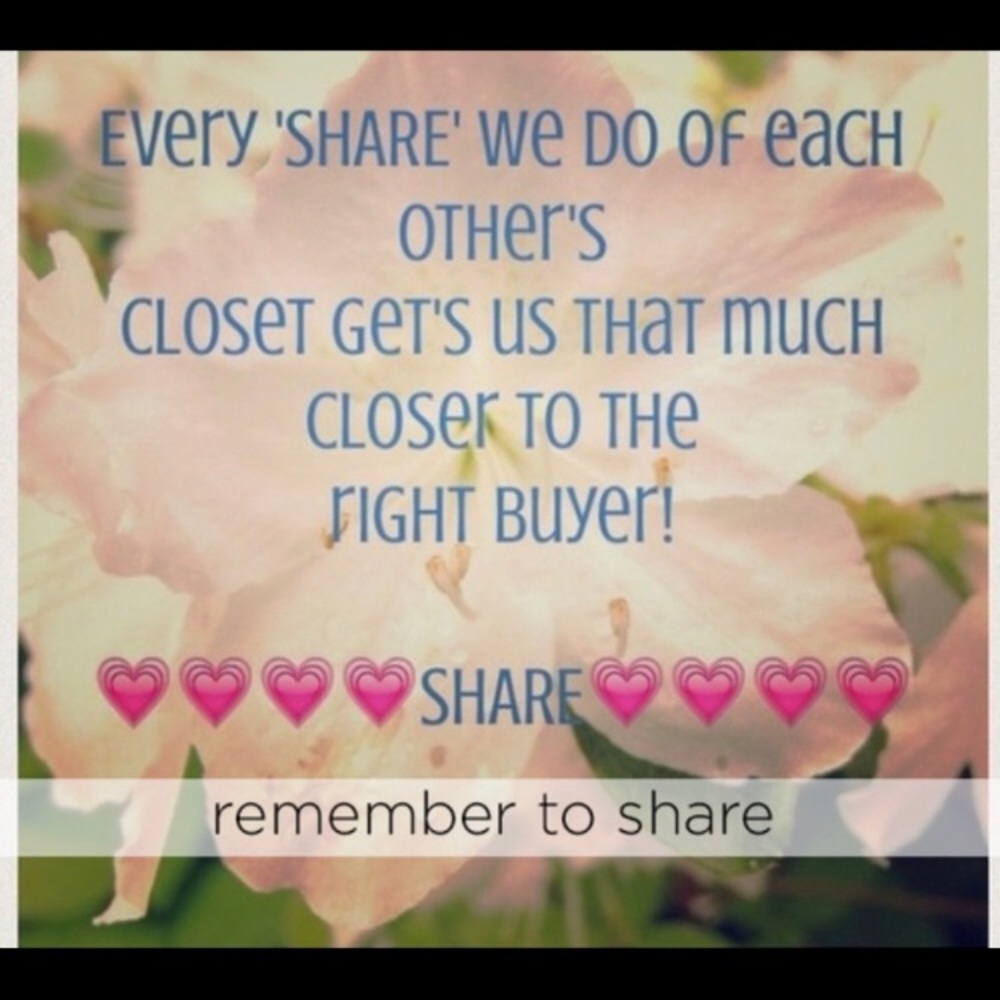 Sharing is everything!